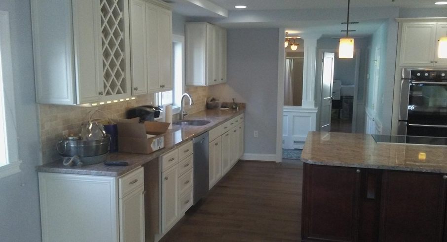Modern Remodeling Maryland custom kitchen renovation final picture